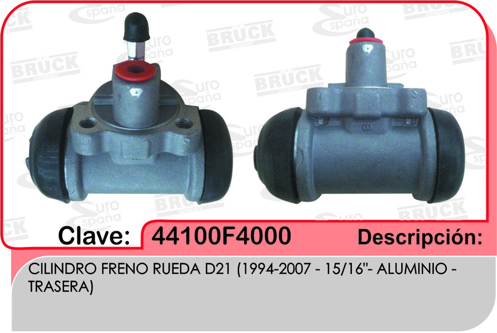 CILINDRO RUEDA NS D21 94-07 DER-IZQ 15-16"