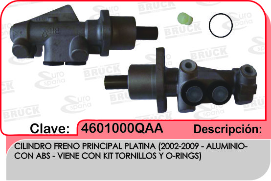 BOMBA FRENO NS PLATINA