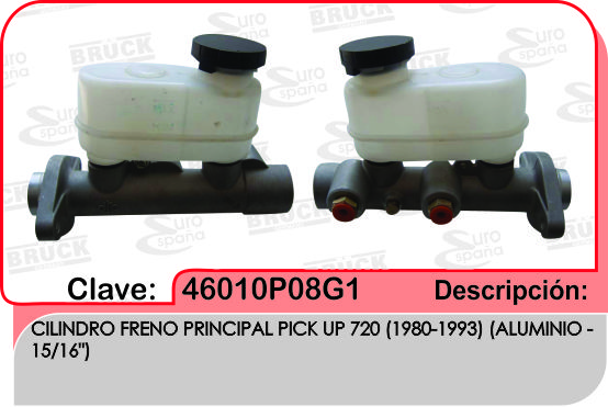 BOMBA FRENO NS 720 92-93 15/16 LC-46010W87