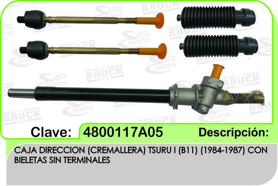 CAJA DIRECCION NS TSURU I 84-87 STD