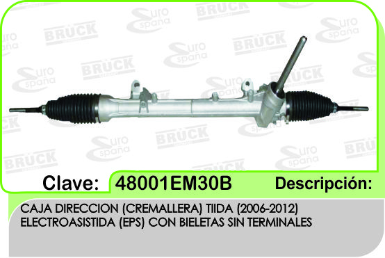 CAJA DIRECCION NS TIIDA