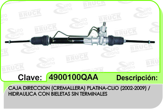 CAJA DIRECCION NS PLATINA HD