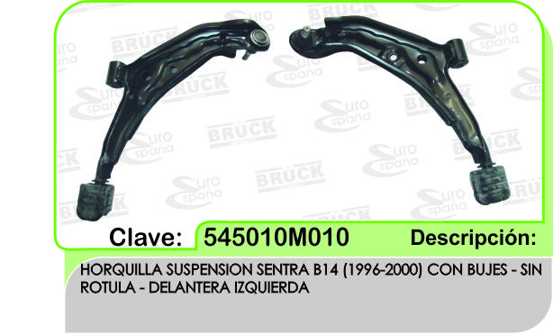HORQUILLA NS SENTRA 96-00 IZQ