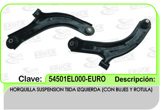 HORQUILLA NS TIIDA RENAULT CLIO IZQ