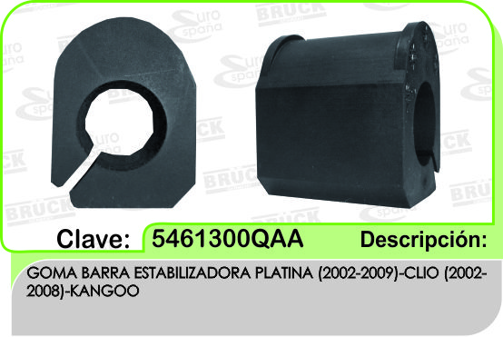 GOMA BARRA ESTABILIZADORA NS PLATINA 1416020-SYD