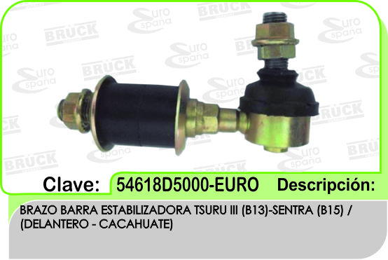 TORNILLO ESTABILIZADOR DELANTERO NS TSURU III  93/2016