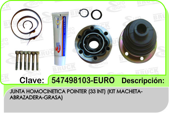 JUNTA HOMOCINETICA VW POINTER L/C