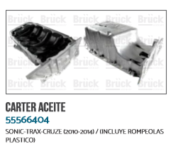 CARTER ACEITE CV SONIC TRAX CRUZE