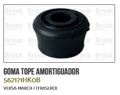 TOPE REBOTE AMORTIGUADOR TRASERO NS VERSA MARCH