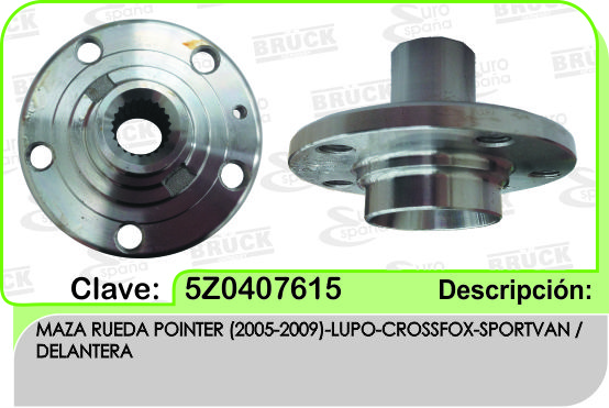 MAZA DELANTERO VW POINTER 05-09