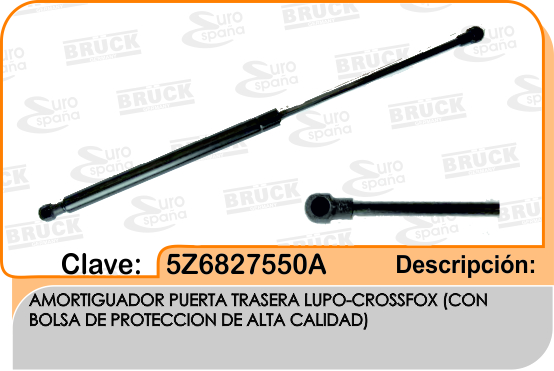 AMORTIGUADOR CAJUELA VW LUPO CROSSFOX