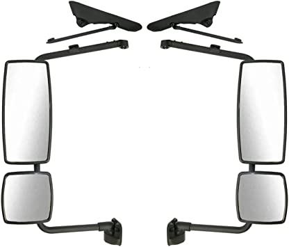 ESPEJO CAMION  UNIVERSAL C/BRASO NEGRO