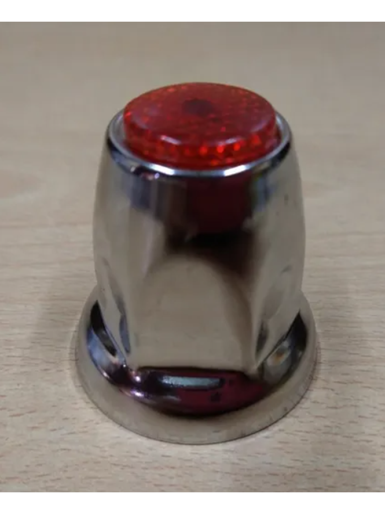 CUBRE TUERCA CAPUCHON C/REFLEJANTE ROJO