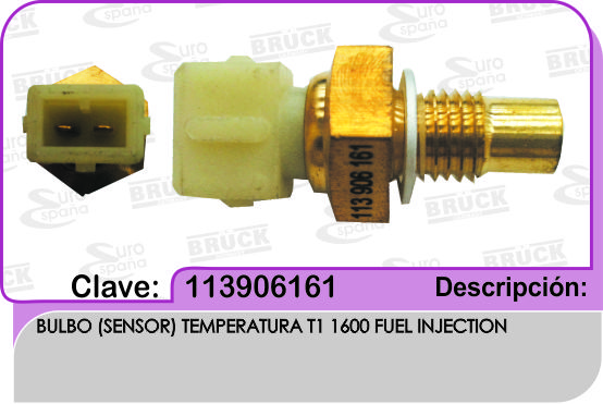 SENSOR TEMPERATURA VW SEDAN CABEZA F/I TODOS
 SPARK