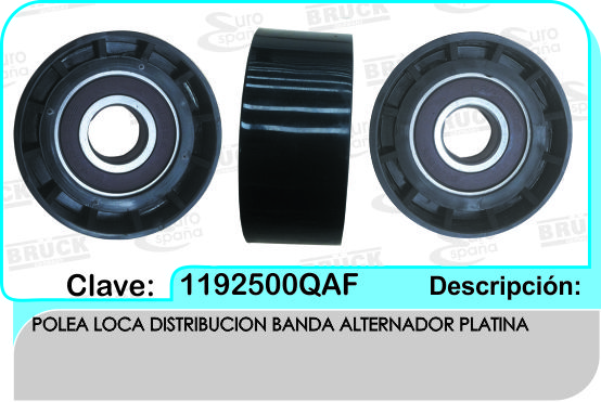 POLEA ALTERNADOR NS PLATINA 113054-KN