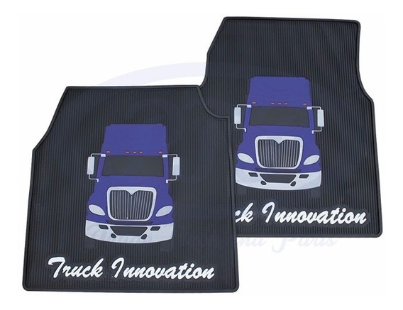 TAPETE TRACKTOCAMION INTERNATIONAL BLANCO 2P