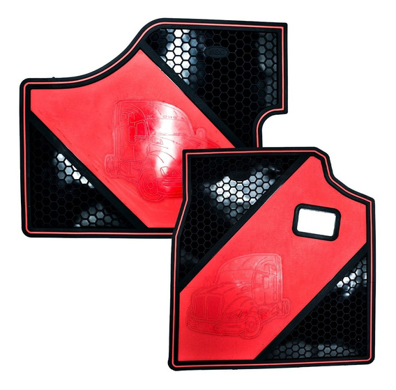 TAPETE TRACKTOCAMION KW VIEJO ROJO 2P