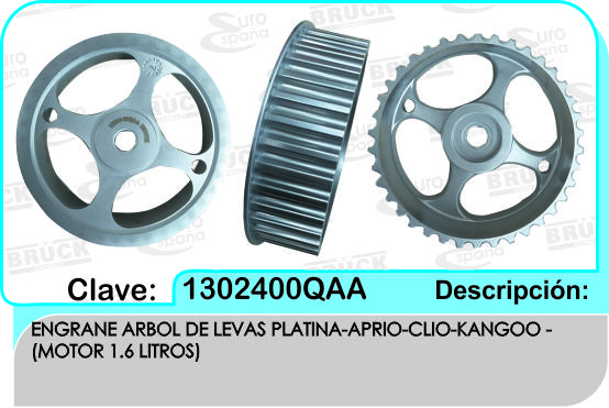 ENGRANE ARBOL LEVAS NS PLATINA