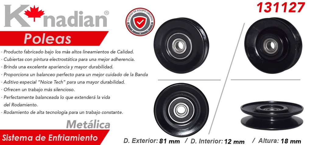 POLEA ALTERNADOR NS
