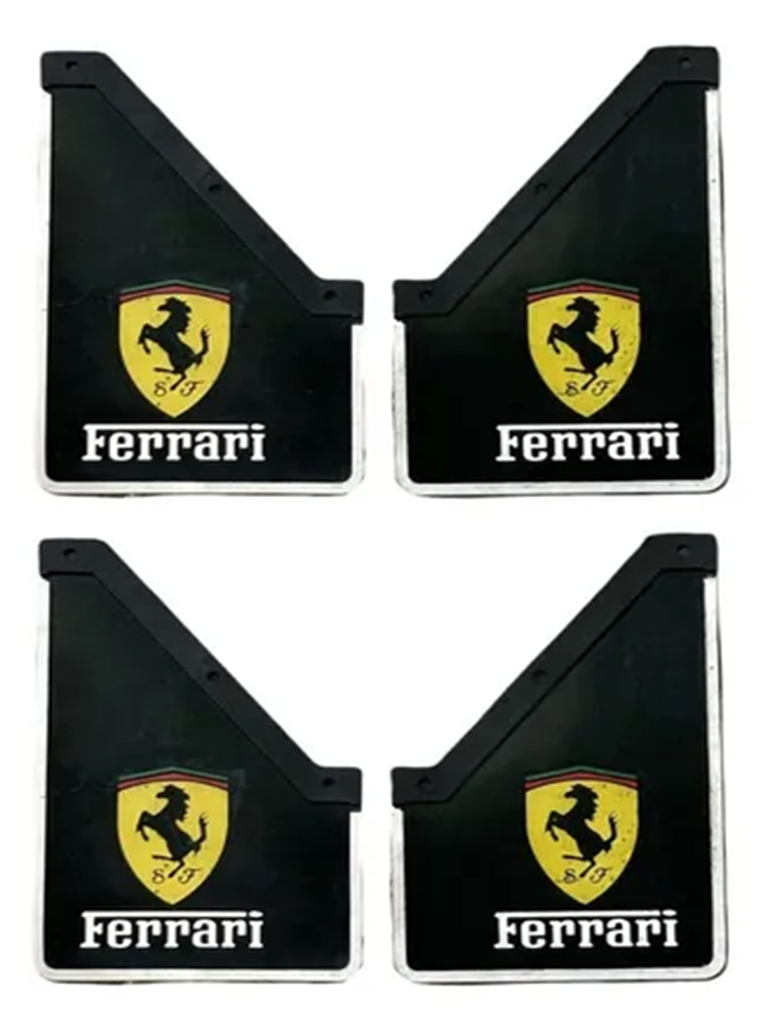 LODERA FERRARI C/CONTRAPESO ANCHO NEGRA