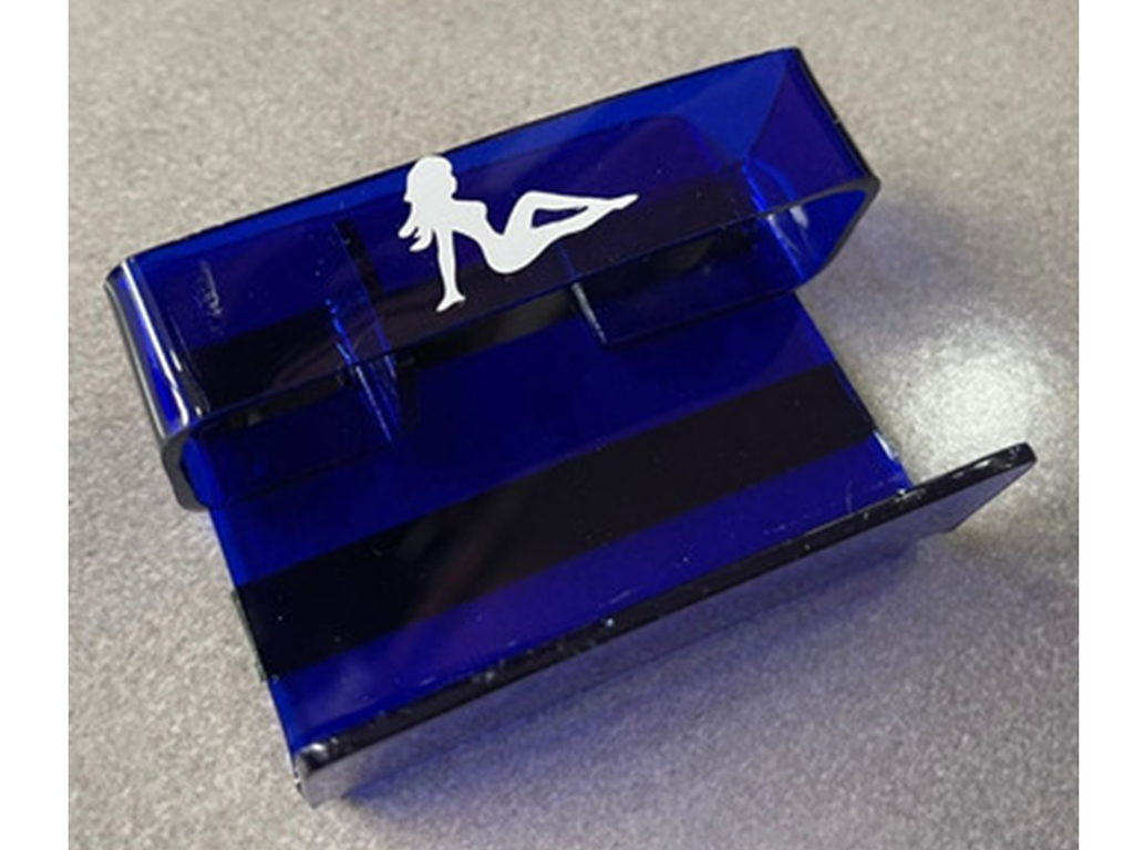 PORTA CIGARRERA AZUL