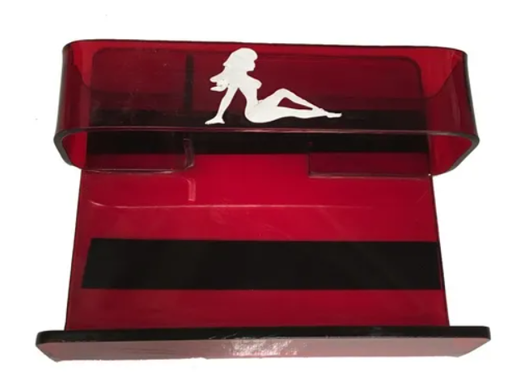PORTA CIGARRERA ROJA