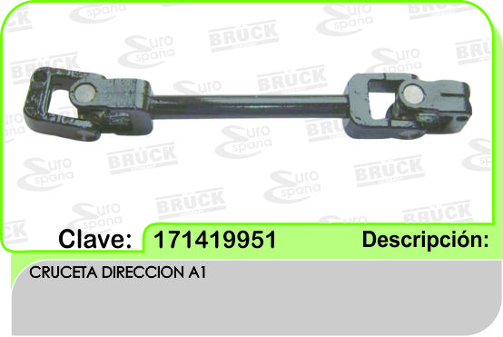 NUDO DIRECCION VW ATLANTIC CARIBE