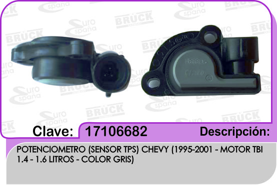 SENSOR TPS CV CHEVY 95-01 TOMCO 14992
