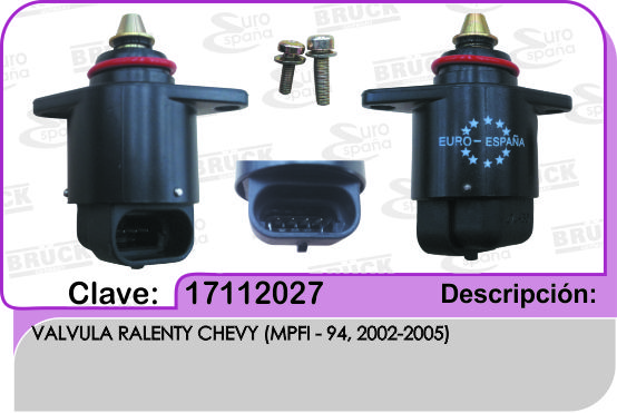 VALVULA IAC CV CHEVY MPF