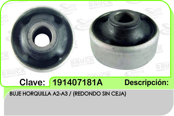 BUJE HORQUILLA VW A2 A3 REDONDO S/CEJA