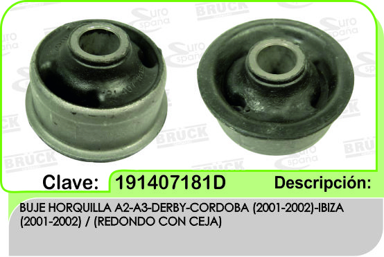 BUJE HORQUILLA VW JETTA GOLF A2 A3 DERBY CORDOBA C/CEJ