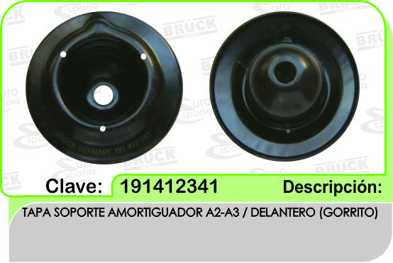 TAPA AMORTIGUADOR VW A2 A3 DEL GORRITO