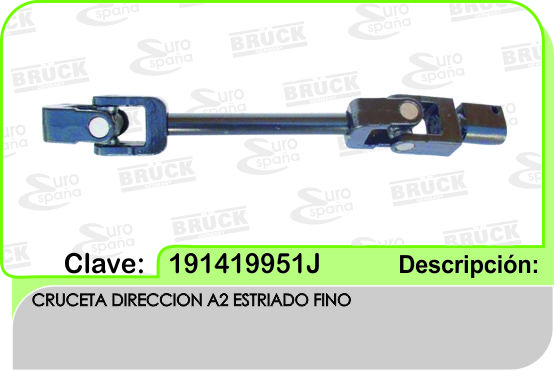 NUDO DIRECCION VW GOLF JETTA A2 87-92 ASTRIADO FINO
