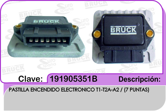 MODULO ENCENDIDO VW SEDAN 94- GOLF JETTA A2 88-92 CARIBE 86-