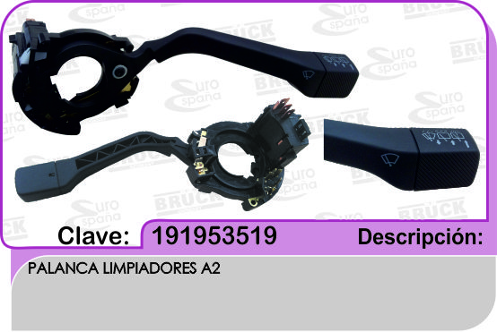 PALANCA LIMPIADORES VW A2