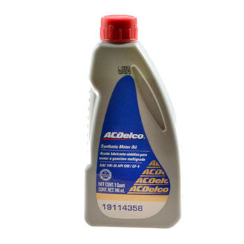 ACEITE MOTOR GASOLINA SINTETICO 5W30 1LTS 19114358-ACD