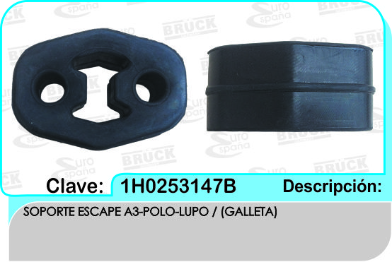 SOPORTE ESCAPE VW A4 POLO LUPO