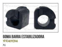 GOMA BARRA ESTABILIZADORA VW A3