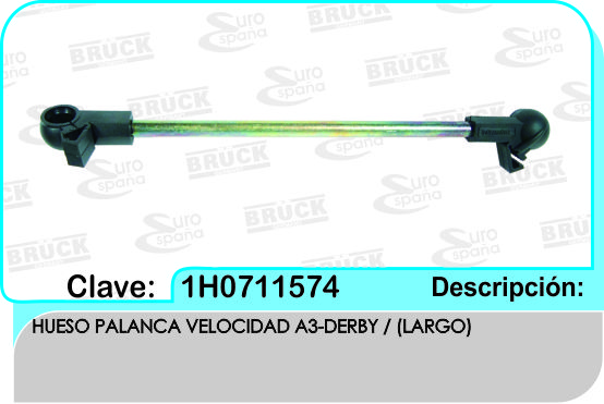 VARILLA CAJA VELOCIDADES VW A3 DERBY LARGO