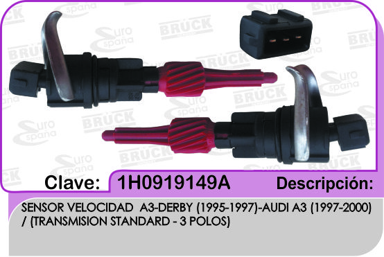 SENSOR VELOCIDAD VW JETTA GOLF A3 93-99