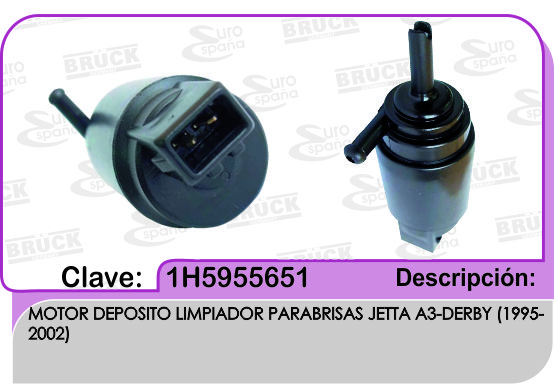 MOTOR DEPOSITO LIMPIADORES VW JETTA A3