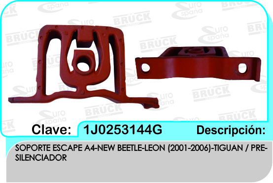 SOPORTE ESCAPE VW JETTA A4 LEON