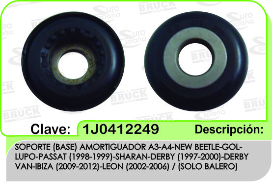 BALERO BASE AMORTIGUADOR VW A3 A4 AVEO