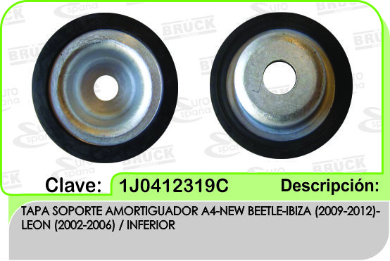 TAPA AMORTIGUADOR VW A4 NEW BEETLE DEL