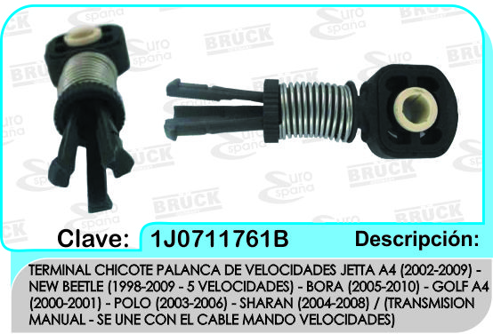 PALANCA CHICOTE VELOCIDAD VW A4 02-09