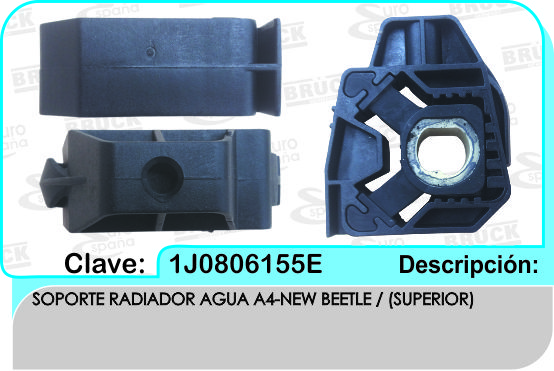 SOPORTE RADIADOR VW A4 SUP