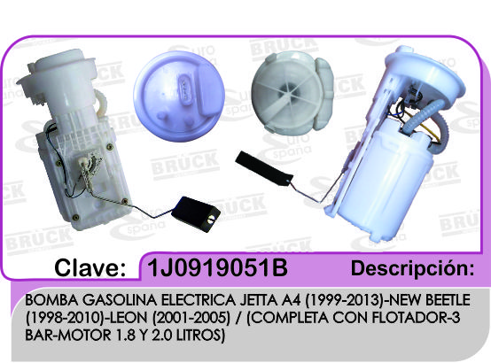 BOMBA GASOLINA VW JETTA A4 COMPLETA