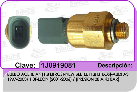 BULBO ACEITE VW A4 1.8