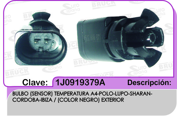 BULBO TEMPERATURA VW A4 POLO LUPO