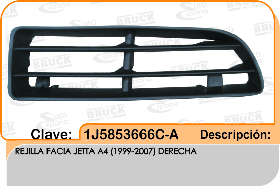 REJILLA VW A4 DER